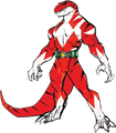 Red Mutant Ranger (Tyrannosaurus)