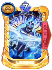 GaoBlue Card in Super Sentai Legend Wars