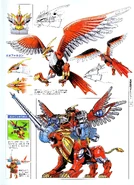 GaoFalcon and GaoKentaurus concept art