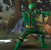 Legacy Wars Green Mystic Ranger Victory Pose