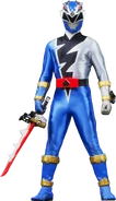 Saru Brother transformed into RyusoulBlue as seen in Donbrothers