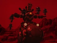 Hades Machine Golem's Drone Summoning in the Infershia Marudeyouna world.