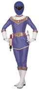 A female version of Zeo Ranger III - Blue as seen in Power Rangers Universe.