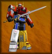 Victory Robo as depicted in Super Sentai Battle: Dice-O.