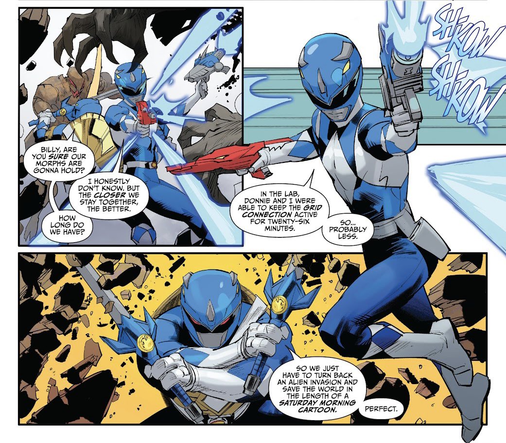 Mighty Morphin Power Rangers/Teenage Mutant Ninja Turtles (Comic Book) - TV  Tropes