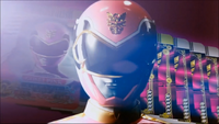 Pink Megaforce Ranger Morph 2