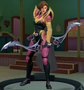 Ranger Slayer Evolution I without helmet as seen in Power Rangers Legacy Wars