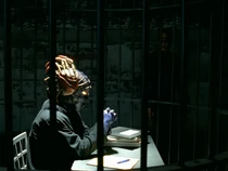 Mirloc is interrogated by Sky.