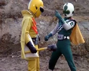 Kirenger meets Clover King