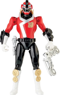 FIGURINE POWER RANGERS RPM rouge 2008 14cm Eagle guardian / Gardien Aigle EUR 4,99 - FR