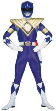 Blue Ranger with Dragon Shield
