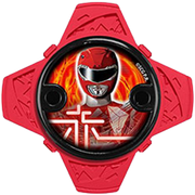 Mighty Morphin Red Ninja Power Star