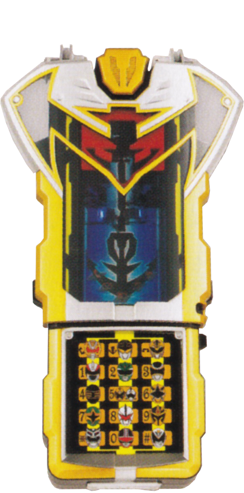 power rangers super megaforce silver ranger morpher and key