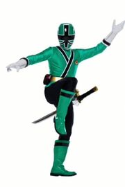 Green Samurai Ranger Scanner App Assets