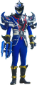 Dino Fury Evil Blue Ranger (Triceratops)