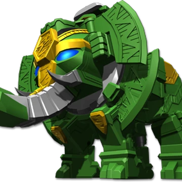 Rumble Tusk Zord | RangerWiki | Fandom