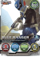 S.P.D. Blue Ranger in Power Rangers Collectible Card Game.