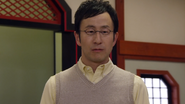 Tsumuji Igasaki, team mentor and one of two additional Aka Ningers