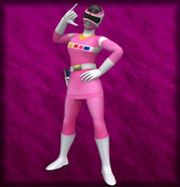 MegaPink as depicted in Super Sentai Battle: Dice-O.