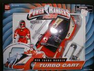 Red Turbo Ranger Turbo Cart