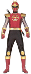 Purpurowy Ranger Gromu (Crimson Thunder Ranger) Hunter Bradley