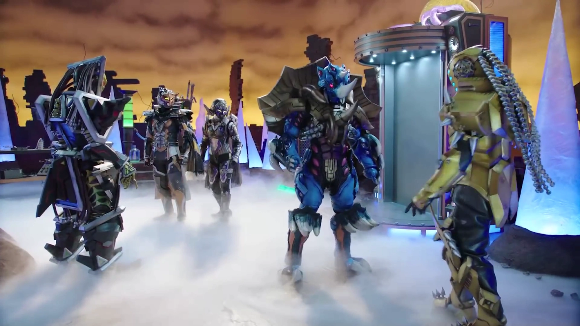 power rangers beast morphers vargoyle figure