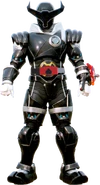 Inu Brother transformed into Oushi Black