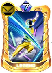 MegaYellow Card in Super Sentai Legend Wars