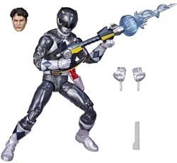 Power Rangers Lightning Collection Remastered, statuetta snodata Mighty Morphin Ranger, 15 cm, colore: Giallo