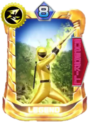 NinjaYellow Card in Super Sentai Legend Wars