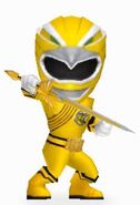 Yellow Wild Force Ranger in Power Rangers Dash