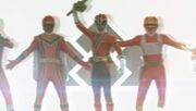 Zyuohger vs Ninninger Shinken Red