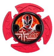 Red Samurai Ninja Power Star