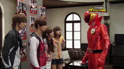 AkaRed in Super Sentai Versus Series Theater