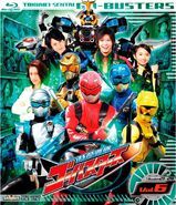 Go-Busters Volume 6, Blu-ray cover