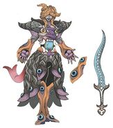 Medusa Minosaur Concept Art