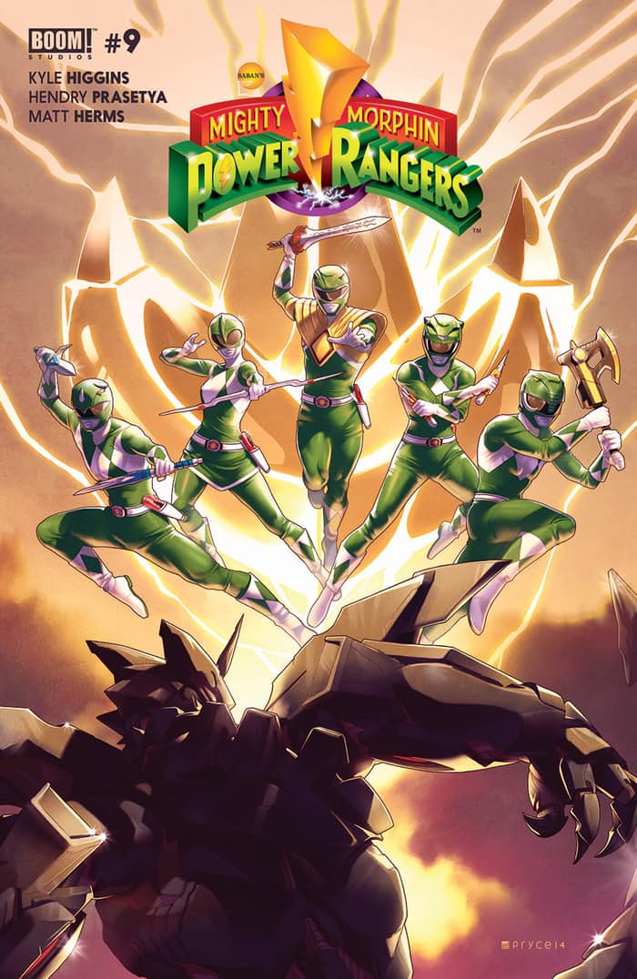 Graphic Novel Series Features Mighty Morphin Power Rangers in All