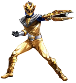 Power Rangers Jungle Fury Gold Ranger