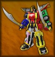GokaiOh as depicted in Super Sentai Battle: Dice-O.