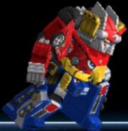 High Octane Megazord in Power Rangers Dash