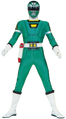 Zielony Turbo Ranger (Green Turbo Ranger) Adam Park Carlos Vallerte