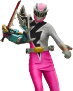 Dino Fury Pink Elasto Dino Key