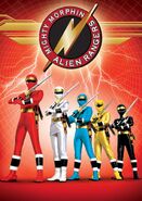 Mighty Morphin Alien Rangers DVD