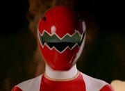 Red Dino Ranger Morph 1