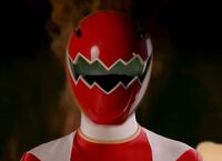 Red Dino Ranger Morph 1