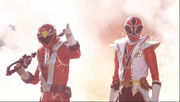 Scott and Jayden destroyng Profesor cog and sergeant tread