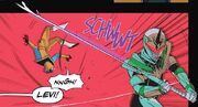 Drakkon wielding the enhanced Saba