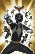 All Black Rangers variant cover