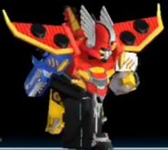 Gosei Great Megazord in Power Rangers Dash