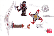 Genin Magerappa weapon concept art